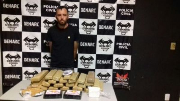 Mais de 30 kg de drogas são apreendidos pela Polícia Civil em Palmas