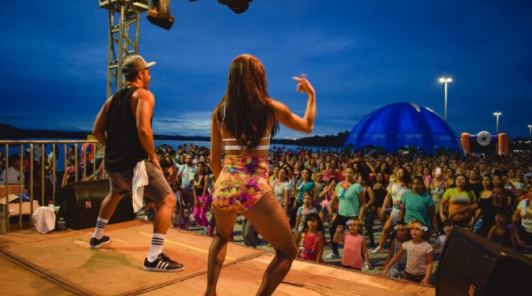 SESI Tocantins promove Aulão Fitness em celebração ao Dia Mundial da